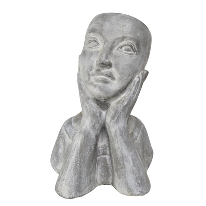Grey-GRC-Hands-On-Face-Main-One-Front.jpg Abstract face statue