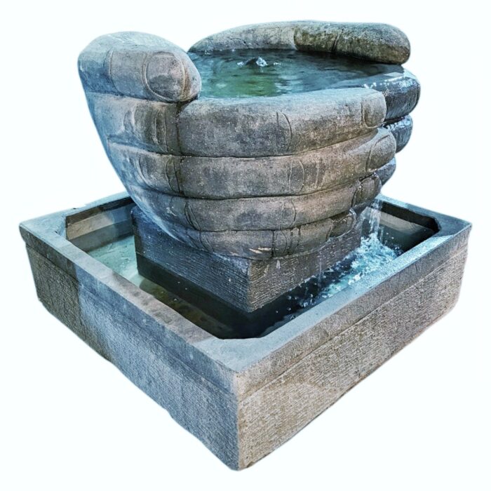 Hands Stone Fountain