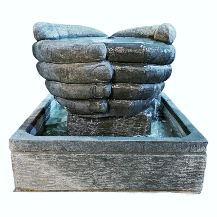 Hands Stone Fountain