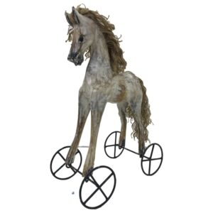 Wooden Horse on Wheels