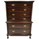 Mahogany Chippendale High-Chest