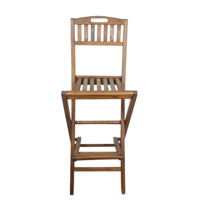 Wooden Folding Pacific Bar Chair