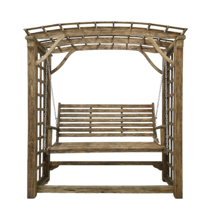 Luna Canopy Bench Swing