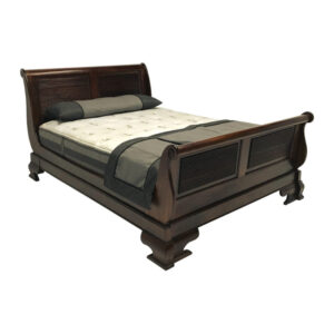 Mahogany Vanessa Hi-Foot Bed - King XL