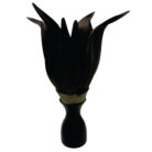 Brown Tall Coco Leaf Table Lamp