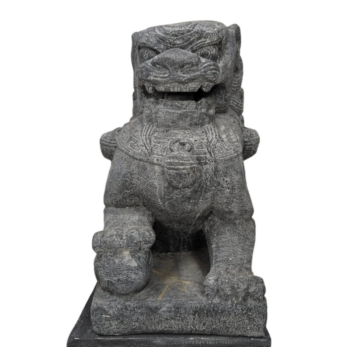 Large-Temple-Lion-Pair-Statues-Front.jpg GRC Temple Lion Pair On Stand