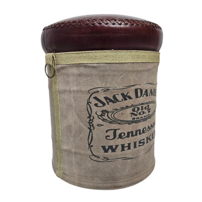 Leather-Jack-Daniels-Stool-Side.jpg Jack Daniels bar stool