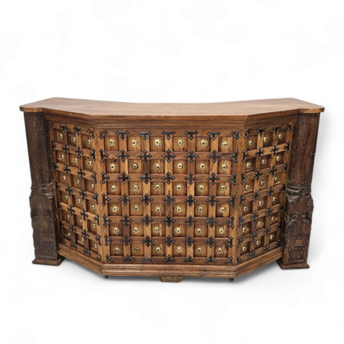 Wooden Freestanding Manjo Bar Counter Wooden Freestanding Manjo Bar Counter