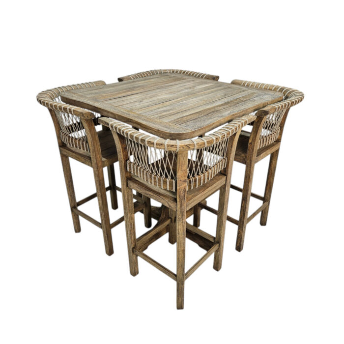 Mundo-Bar-Set-Teak-Side.jpg Artisan teak bar furniture