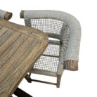 Outdoor dining bar set