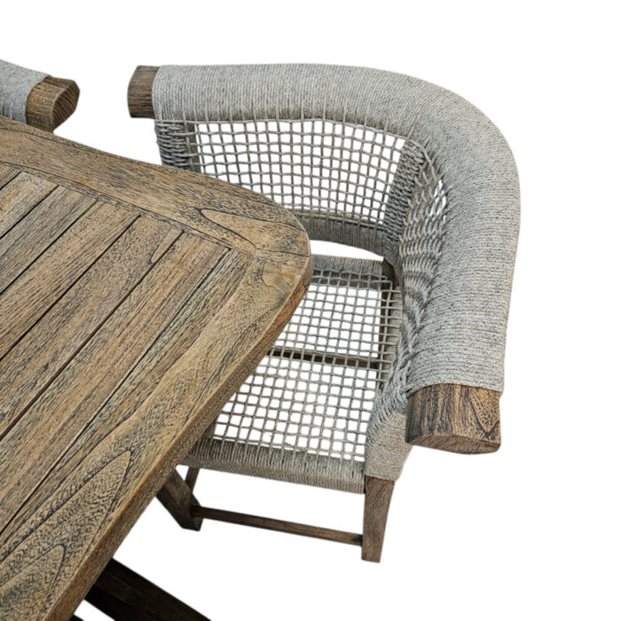 Mundo-Rope-Dining-Set-Teak-Top-Close.jpg Outdoor dining bar set