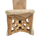 Nattaki Carved Suar Chair KIZ0001 Bottom