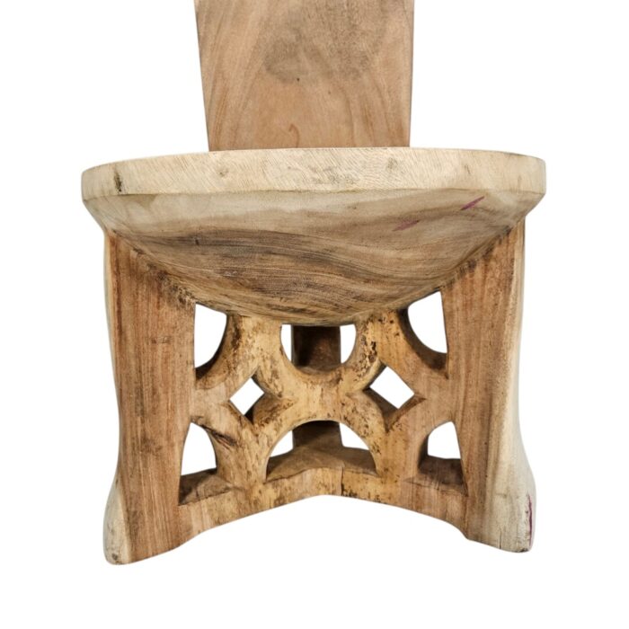 Nattaki Carved Suar Chair KIZ0001 Bottom