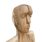 Nattaki Carved Suar Chair KIZ0001 Close Head