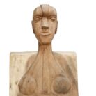 Nattaki Carved Suar Chair KIZ0001 Front Close