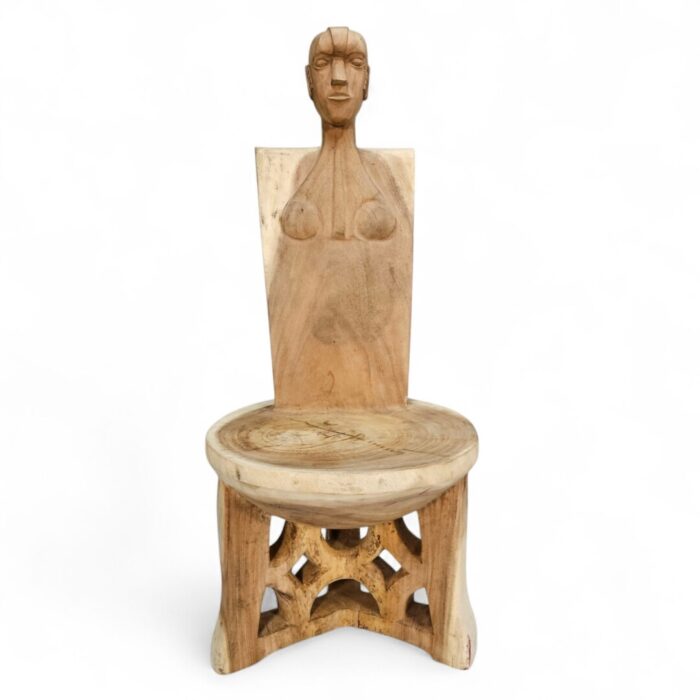 Nattaki Carved Suar Chair KIZ0001 Main