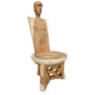 Nattaki Carved Suar Chair KIZ0001 Side