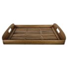 Natural Flat Bambu Serving Tray