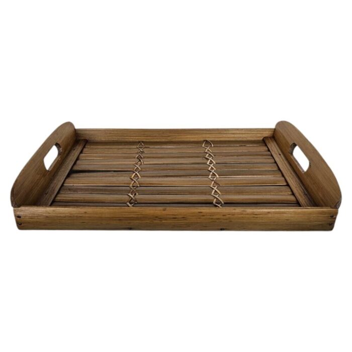 Natural Flat Bambu Serving Tray