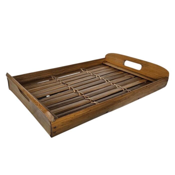 Natural Flat Bambu Serving Tray2