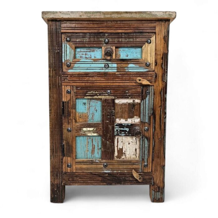 Nautical Bedside Pedestal LHS Nautical Bedside Pedestal LHS