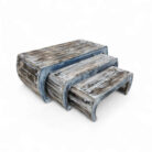 Light Weight Wooden Opium Table Set