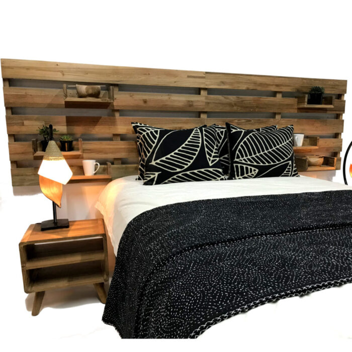 Kersen Slatted Teak Headboard Kersen Slatted Teak Headboard
