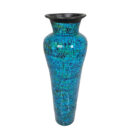 Pottery Blues Mosaic Vase