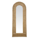 Rattan Arch Wall Mirror