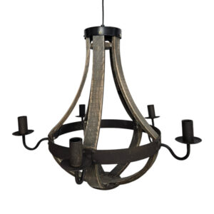 Rustic Farm Hanging Chandelier