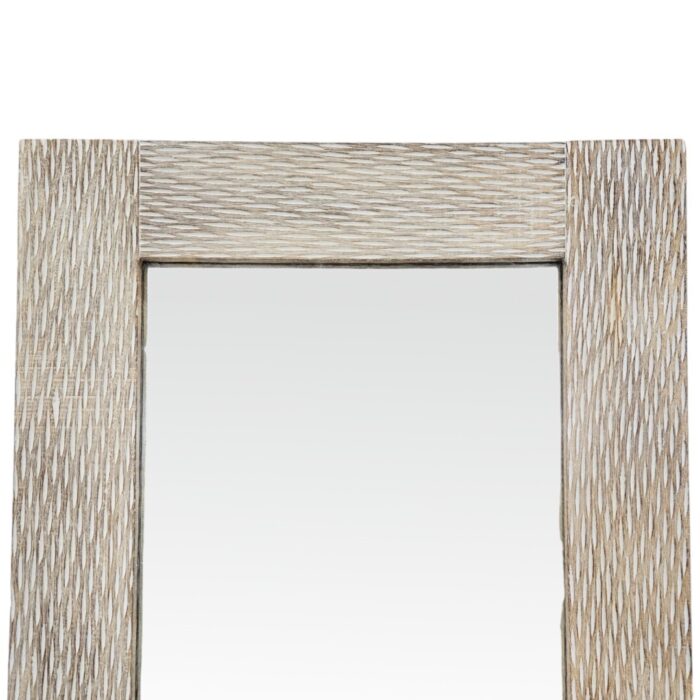 Serang Carved Standing Mirror