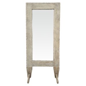 Serang Carved Standing Mirror