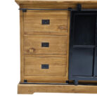 Designer storage cabinet