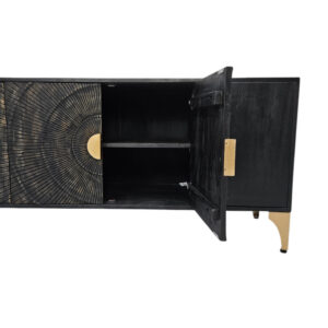 Solar-Blaack-And-Gold-Sideboard-Open.jpg