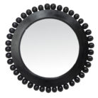 Black Round Wall Mirror