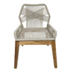 Scandi teak dining chair