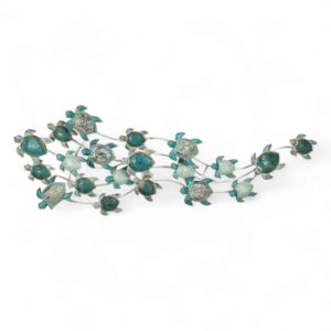 Blues Swimming Turtles Wall Hanging