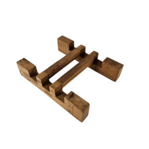 Burmese Teak Board/Plate Stand