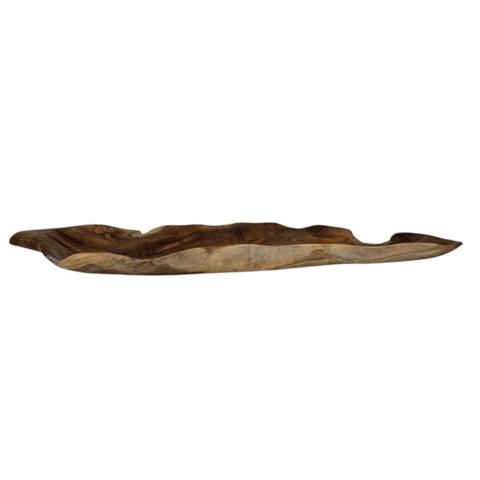 Teak-Leaf-Decorative-Bowl-Front.jpg Teak Leaf Decorative Bowl