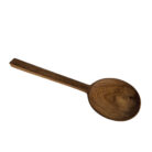 Burmese Teak Salad Spoon