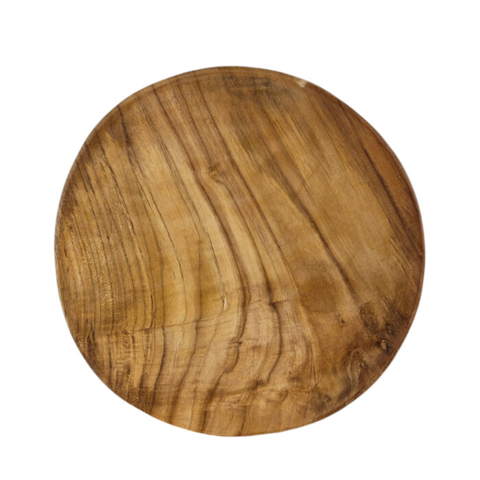 Teak-Serving-Plate-39cm.jpg Burmese Teak Serving Plate