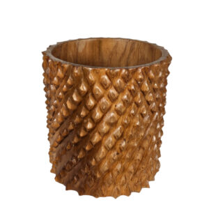 Burmese Teak Spoon Holder