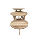 Teak Trio Coffee Table Set
