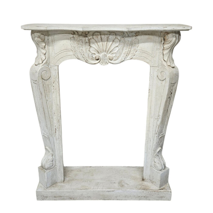Teak-White-Wash-Fireplace-Top.jpg Teak White Washed Fireplace