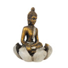 Resin Thai Lotus Buddha Incense Holder