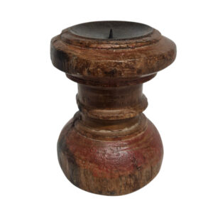Decorative Wooden Candle Holder