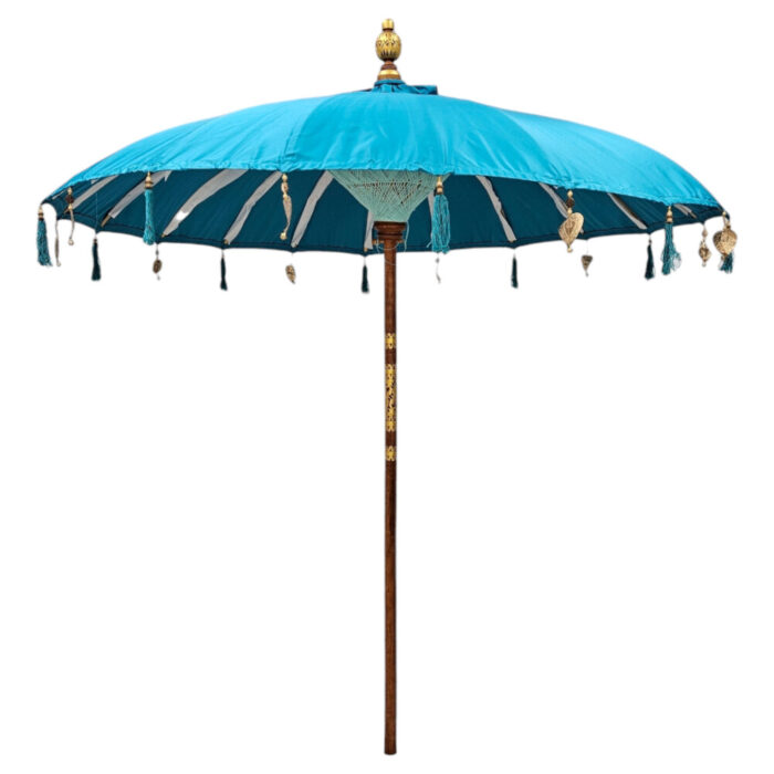Cotton Turquoise Bonita Umbrella Cotton Turquoise Bonita Umbrella