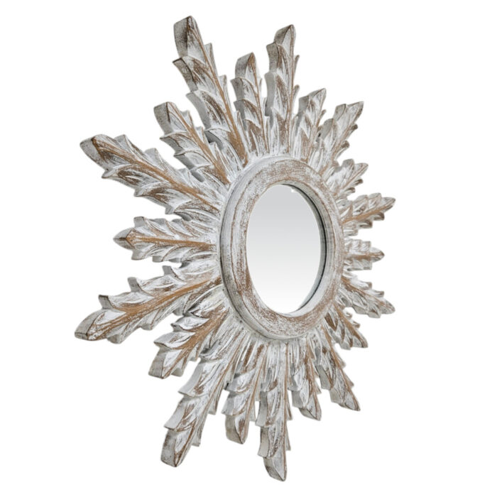 Urbano-WHite-Washed-Mirror-835-Side.jpg Sun shaped mirror wood