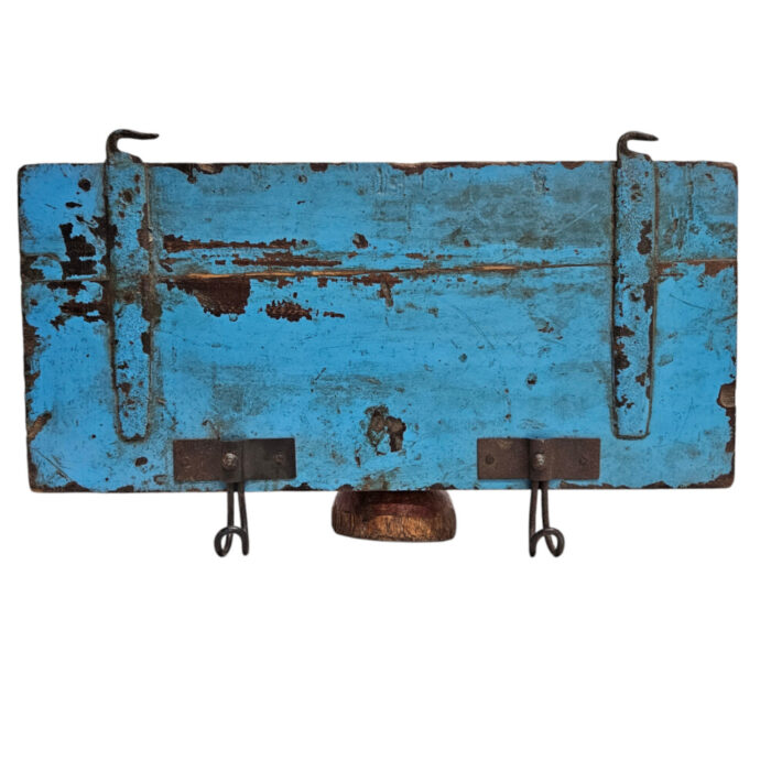 Vintage Style Blue Wall Hook