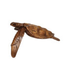 Wooden turtle decor